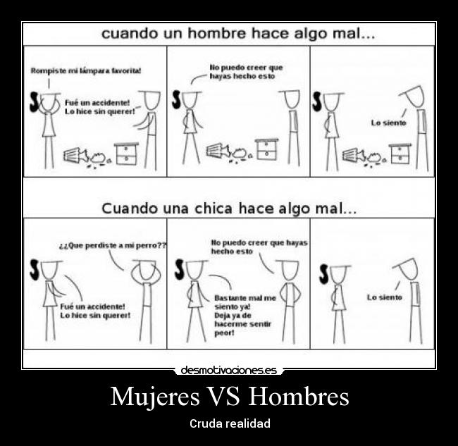 Mujeres VS Hombres -