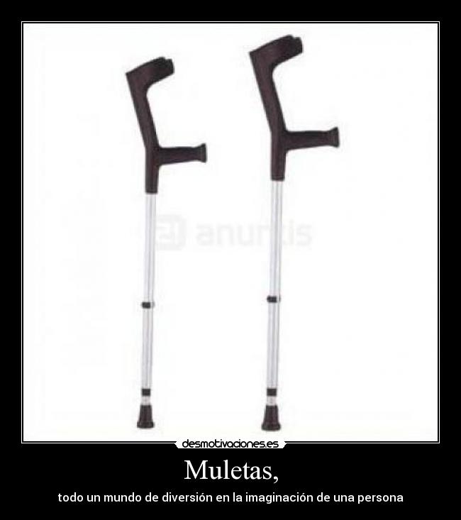 Muletas, -