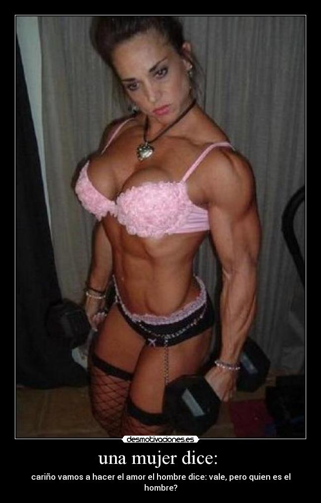 una mujer dice: - cariño vamos a hacer el amor el hombre dice: vale, pero quien es el hombre?