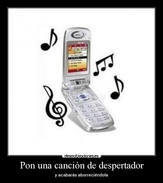 Pon una canción de despertador - 