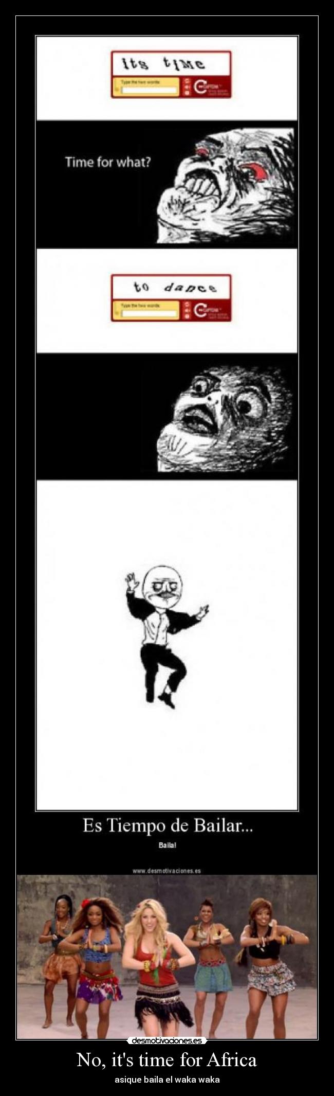 No, its time for Africa -