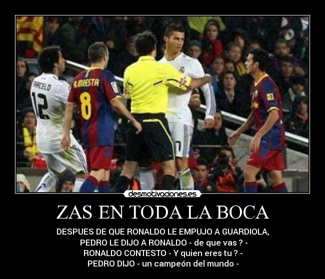 ZAS EN TODA LA BOCA - 