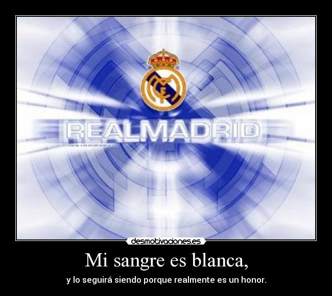 Mi sangre es blanca, -