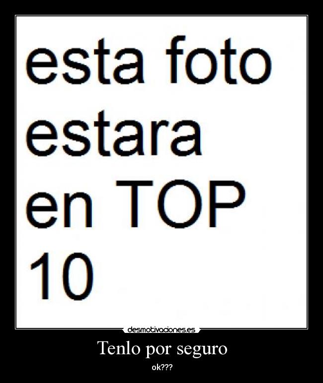 Tenlo por seguro - 