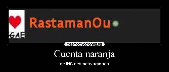 Cuenta naranja -