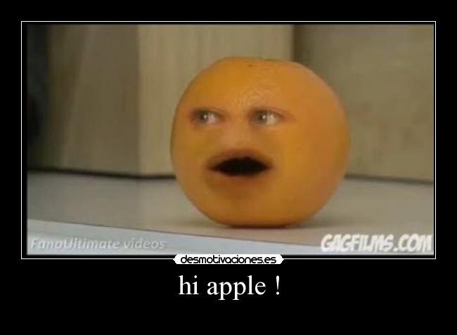 hi apple ! -