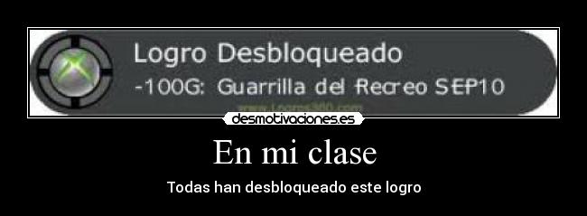 En mi clase -