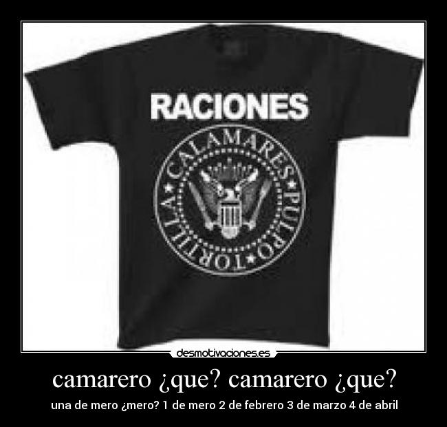 camarero ¿que? camarero ¿que? -