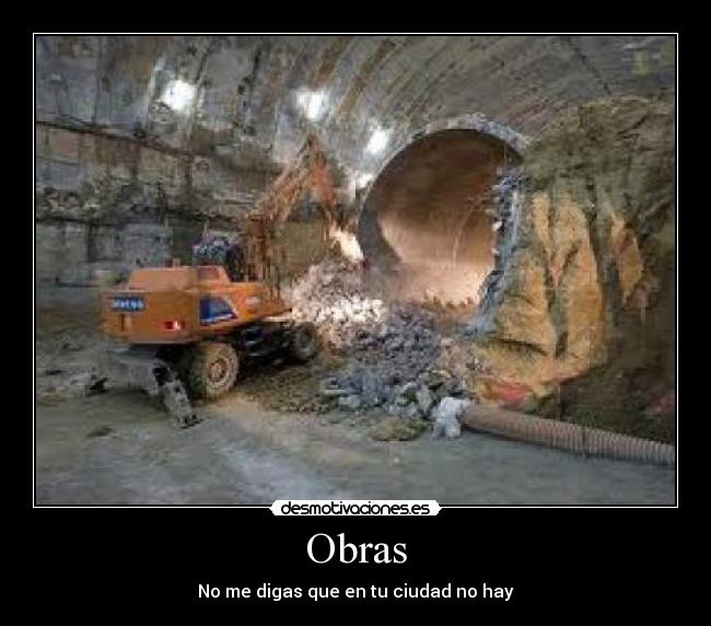 Obras - No me digas que en tu ciudad no hay