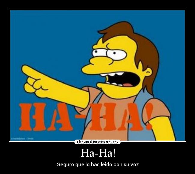 Ha-Ha! -
