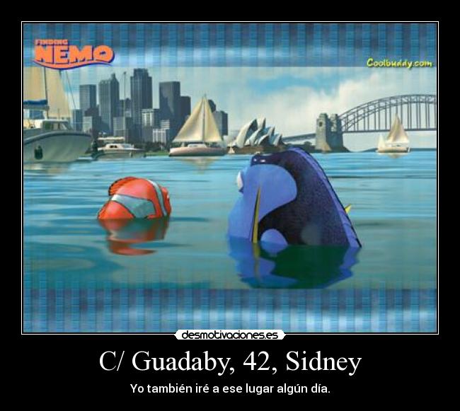 carteles nemo sidney tambien desmotivaciones