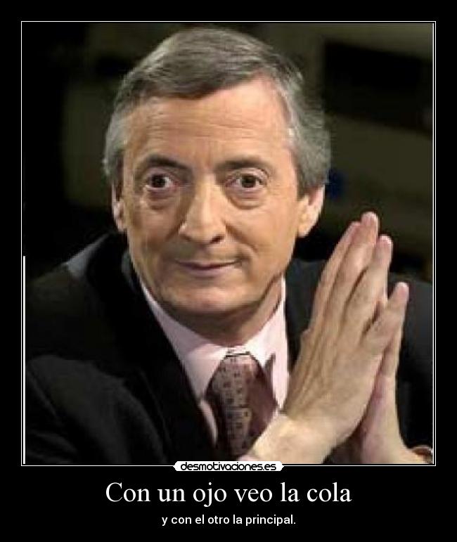 Con un ojo veo la cola -