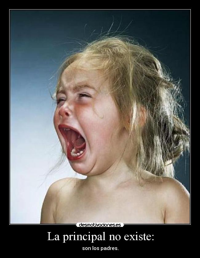 La principal no existe: - 