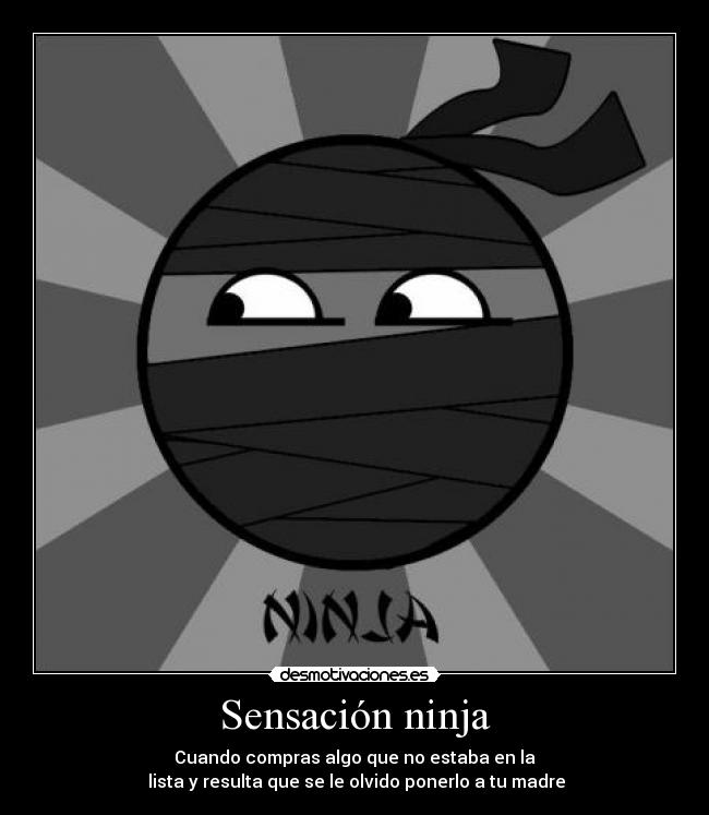 Sensación ninja - 