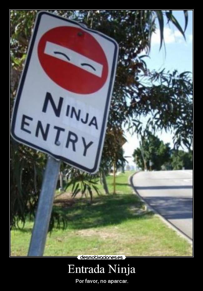 Entrada Ninja - 
