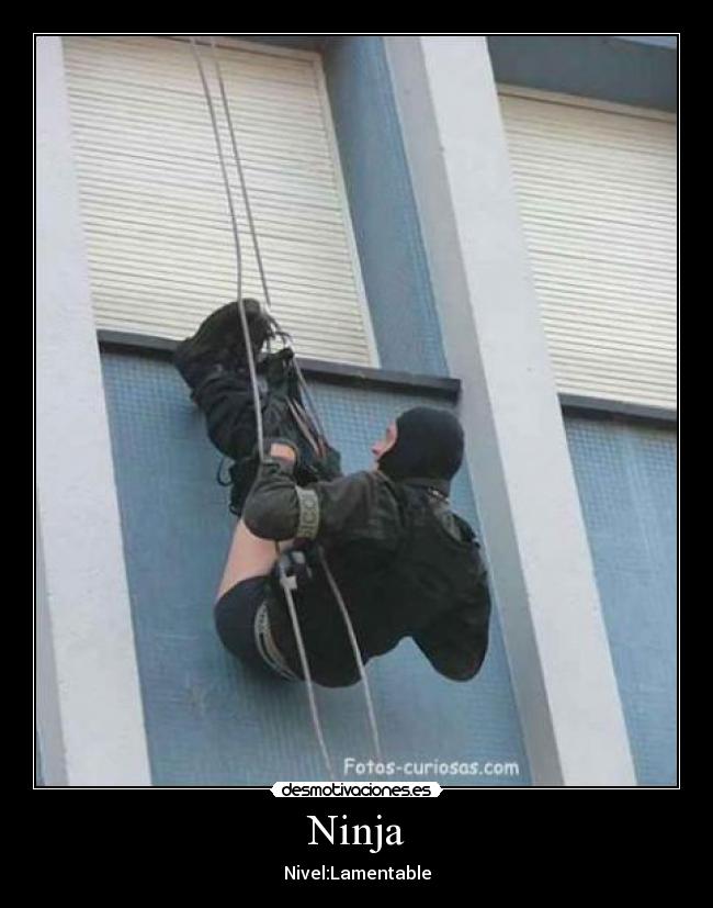 Ninja - Nivel:Lamentable