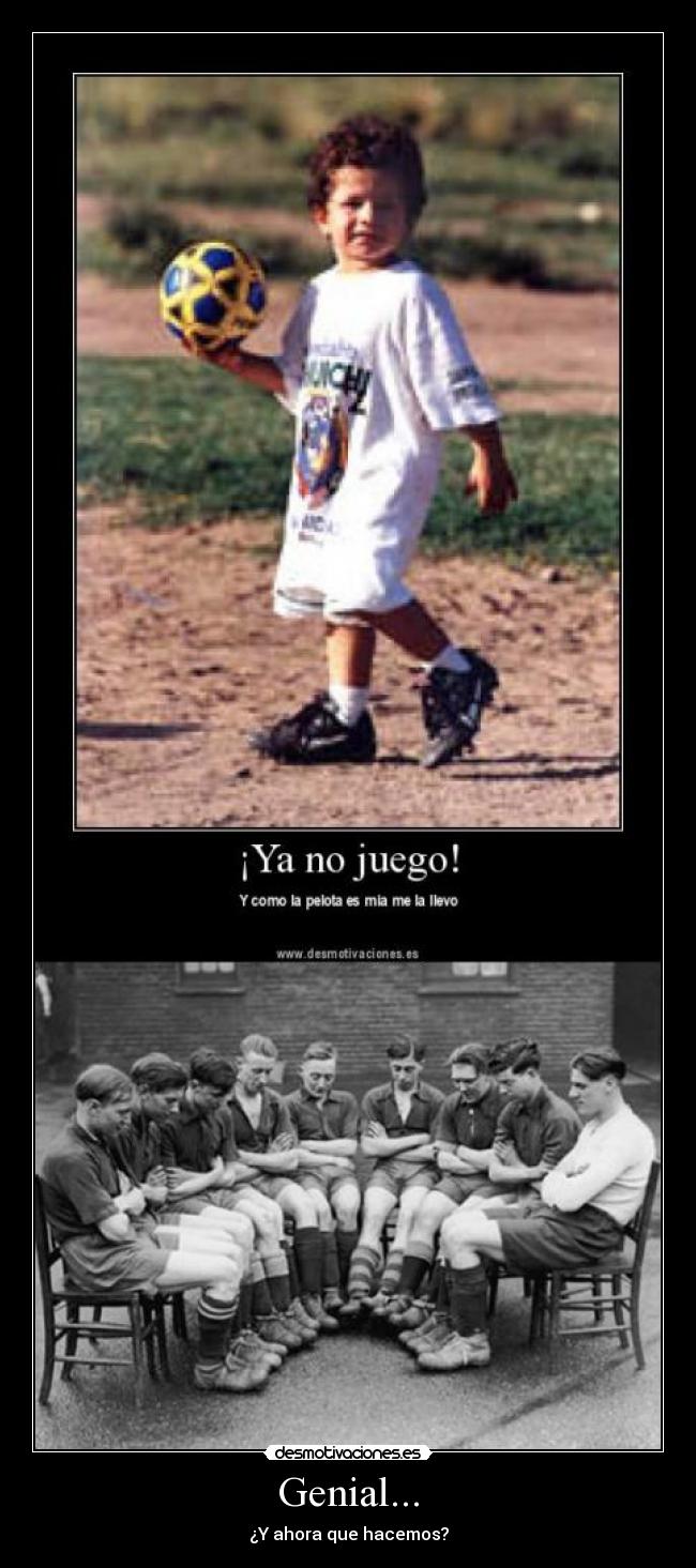 carteles pelota desmotivaciones