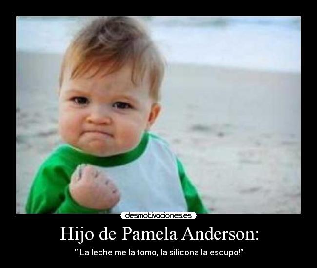 Hijo de Pamela Anderson: -