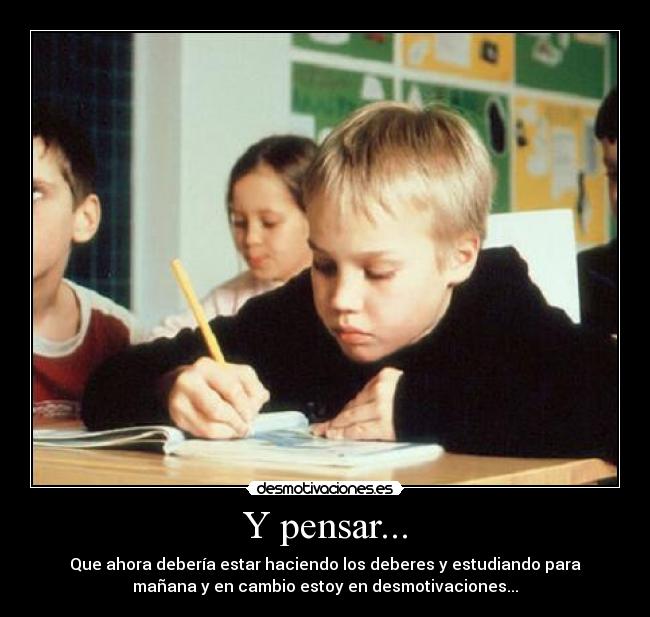 carteles deberes desmotivaciones estudio escuela desmotivaciones