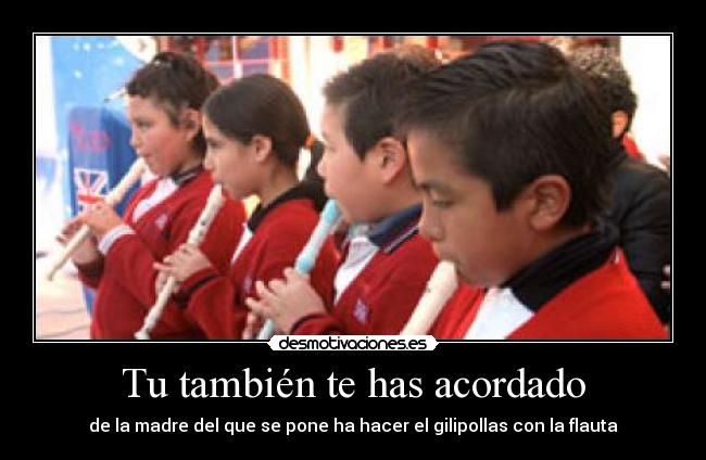 Tu también te has acordado - 