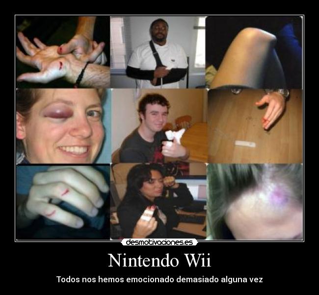 Nintendo Wii - Todos nos hemos emocionado demasiado alguna vez