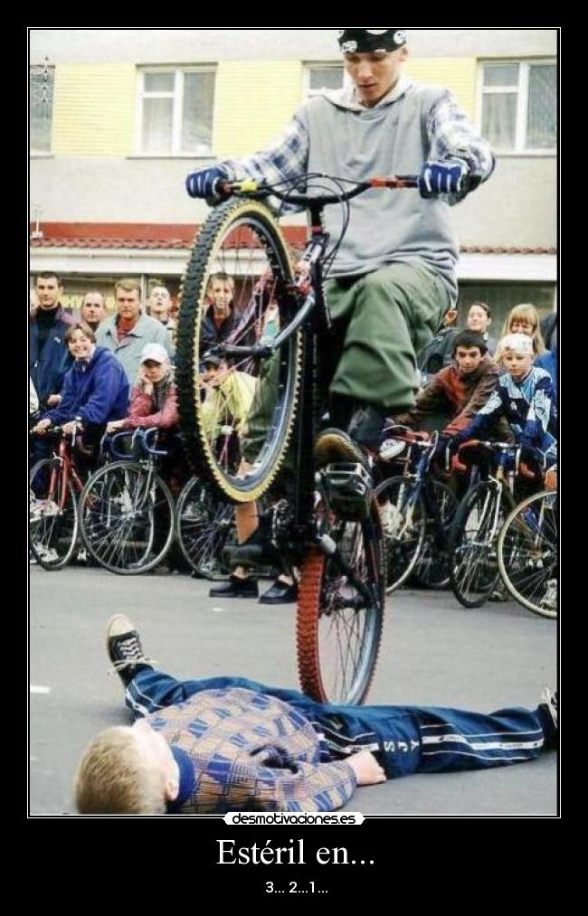 Estéril en... - 3... 2...1...