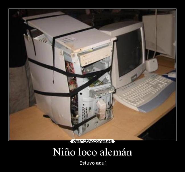 Niño loco alemán - 