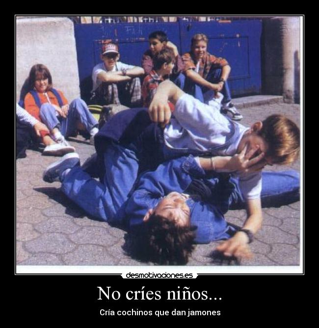 No críes niños... - 