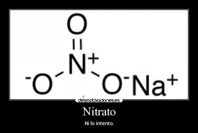 Nitrato - Ni lo intento.