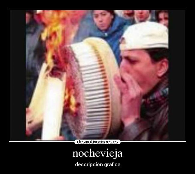 nochevieja - descripción grafica