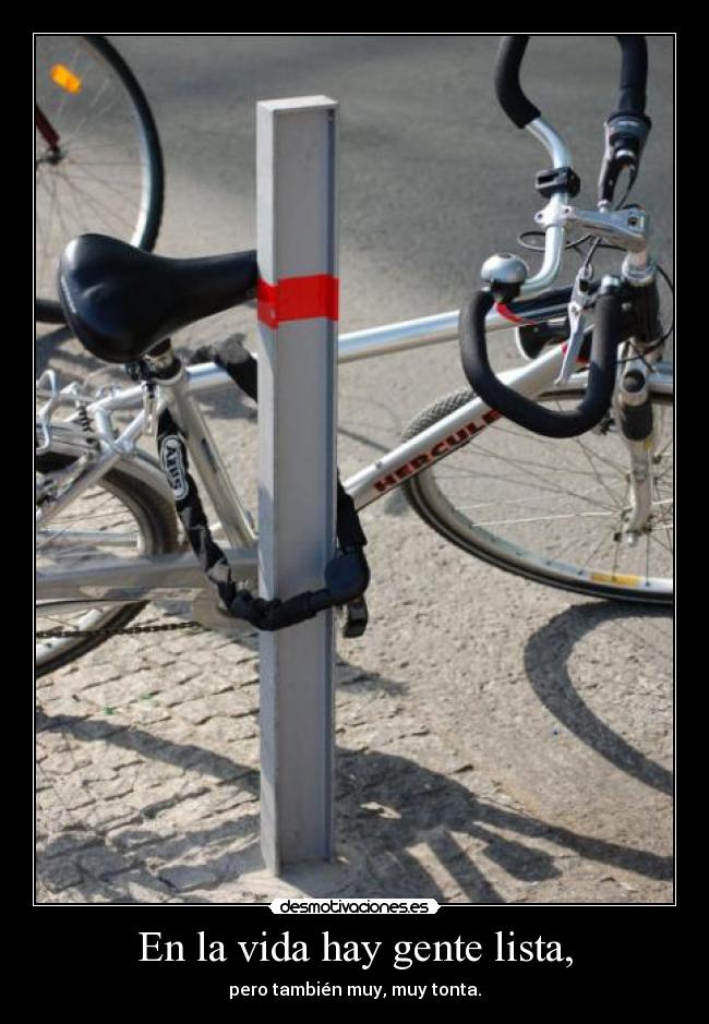 En la vida hay gente lista, - 