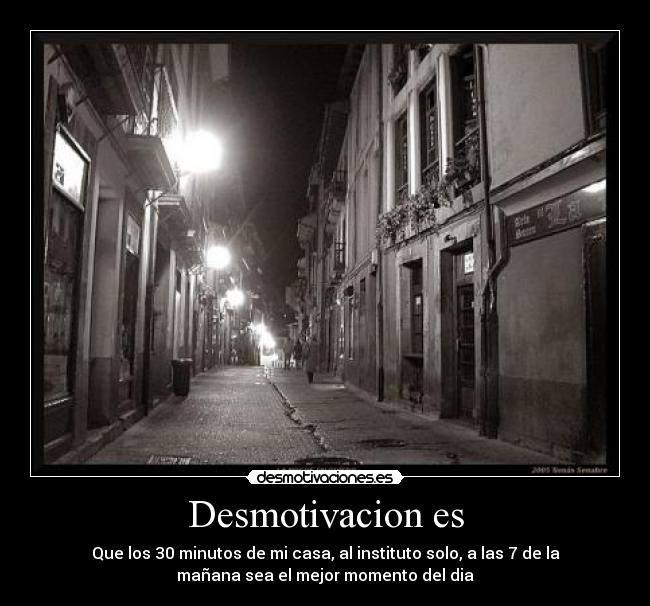 Desmotivacion es -