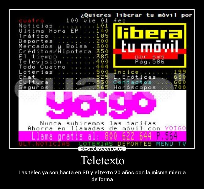 Teletexto -