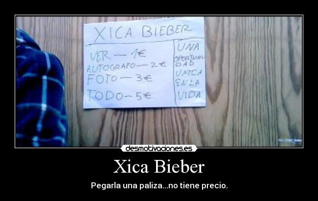carteles bieber bebiber beliber nina loca desmotivaciones