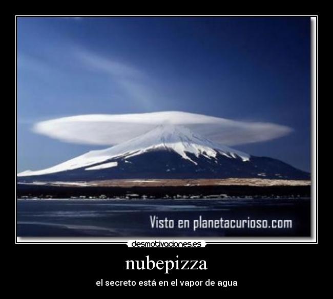 nubepizza - el secreto está en el vapor de agua