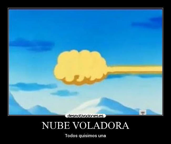 NUBE VOLADORA -