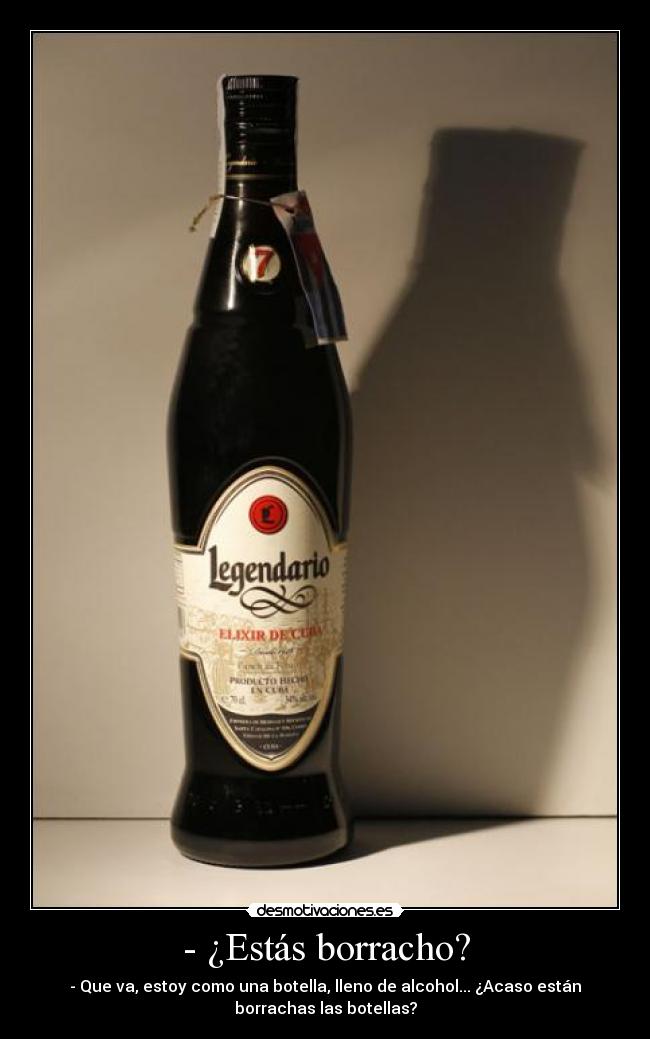 - ¿Estás borracho? - 