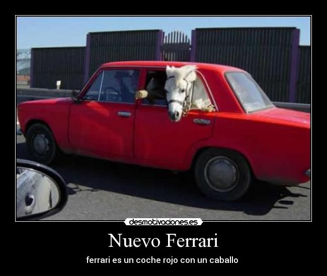 Nuevo Ferrari -