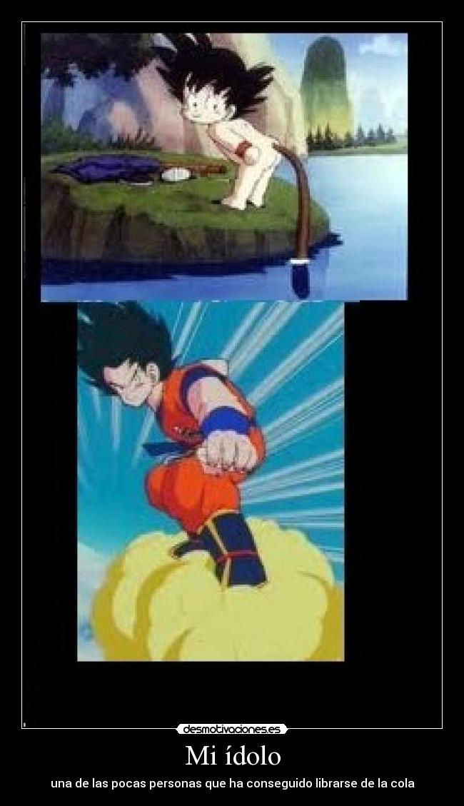 Mi ídolo - una de las pocas personas que ha conseguido librarse de la cola