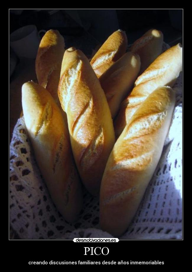 PICO - creando discusiones familiares desde años inmemoriables