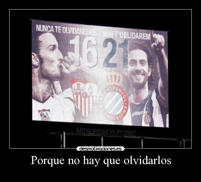 Porque no hay que olvidarlos -