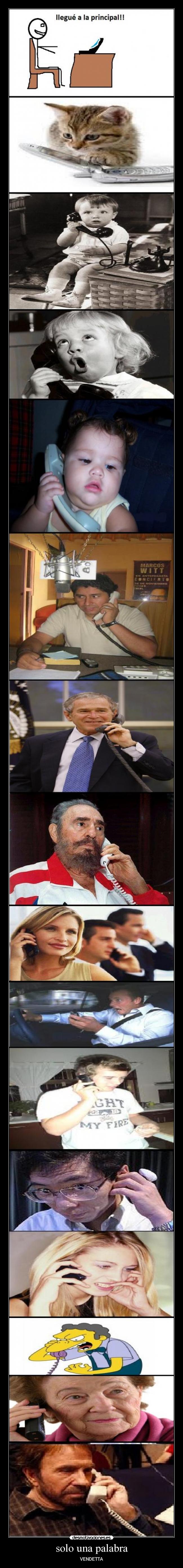 solo una palabra - VENDETTA