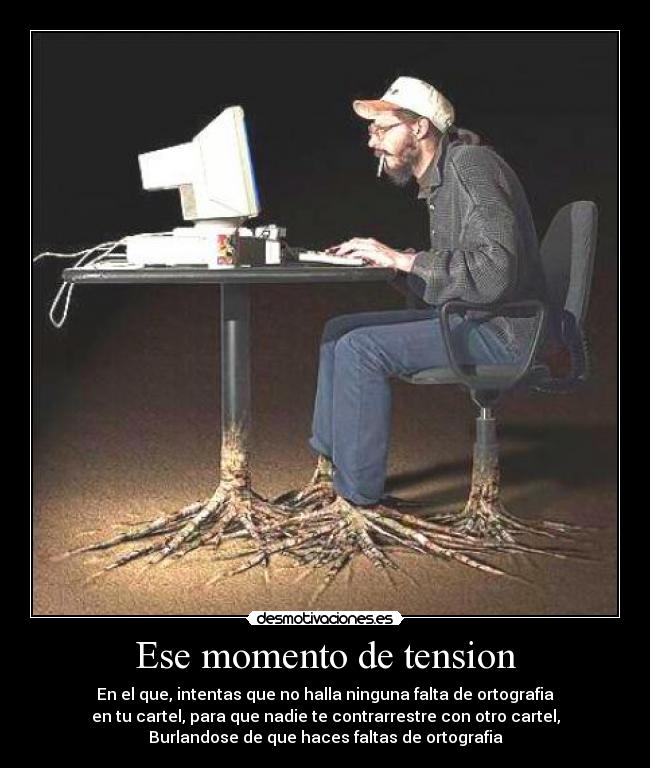 Ese momento de tension -