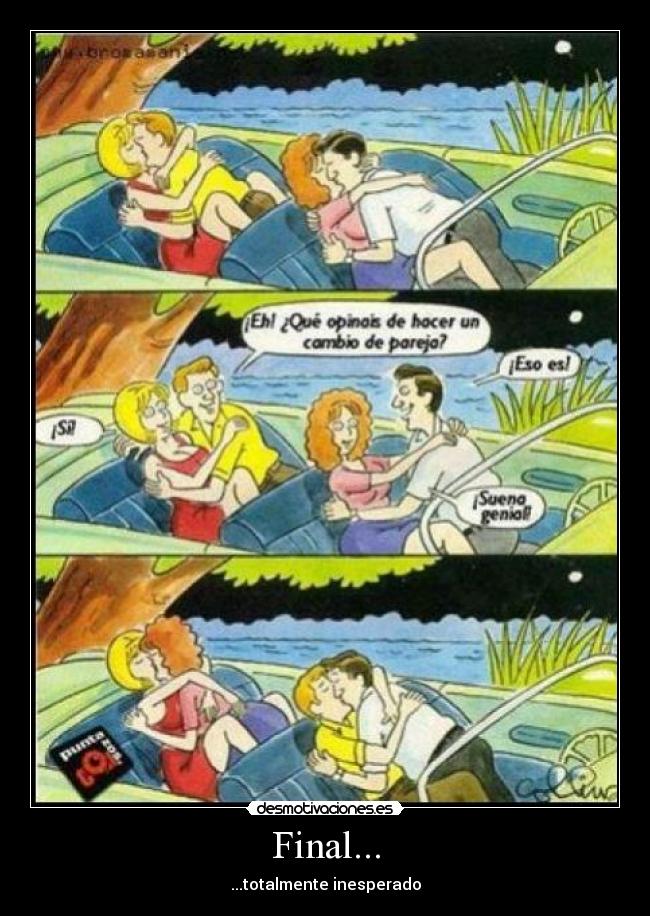 Final... - ...totalmente inesperado