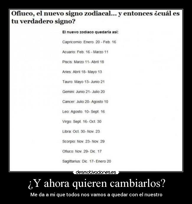 carteles zodiaco desmotivaciones