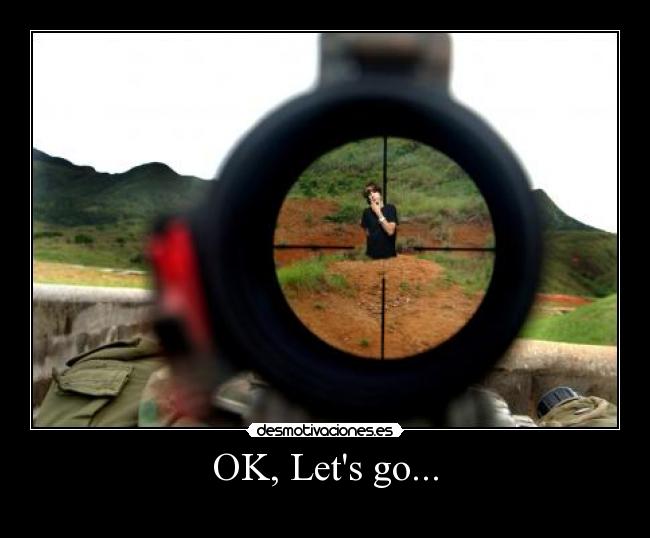 OK, Lets go... -