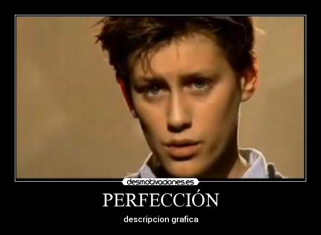 PERFECCIÓN - descripcion grafica