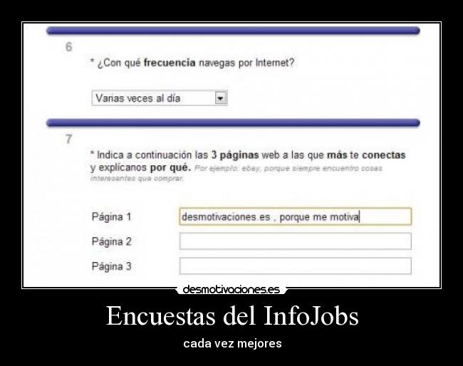 carteles encuesta desmotivaciones
