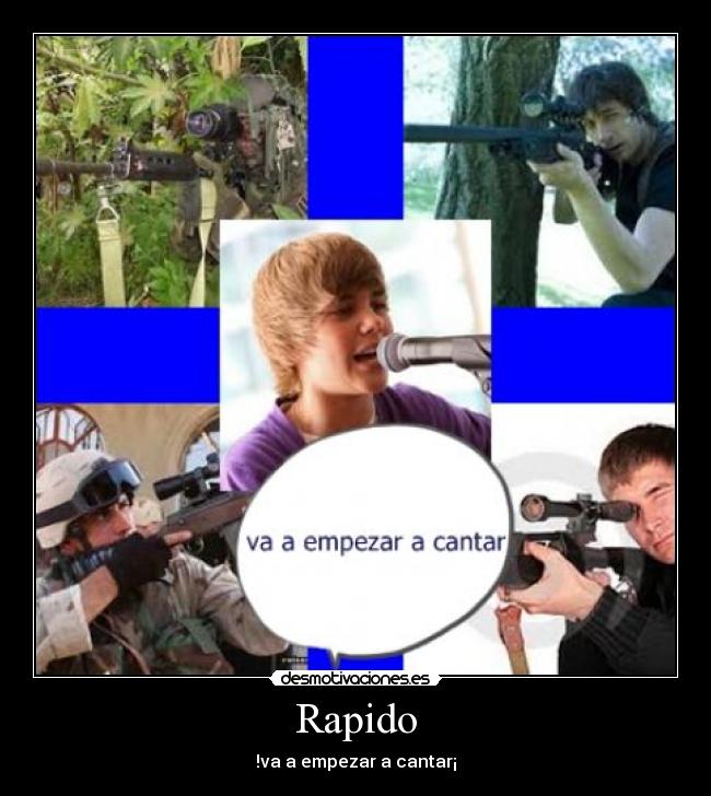 Rapido - !va a empezar a cantar¡
