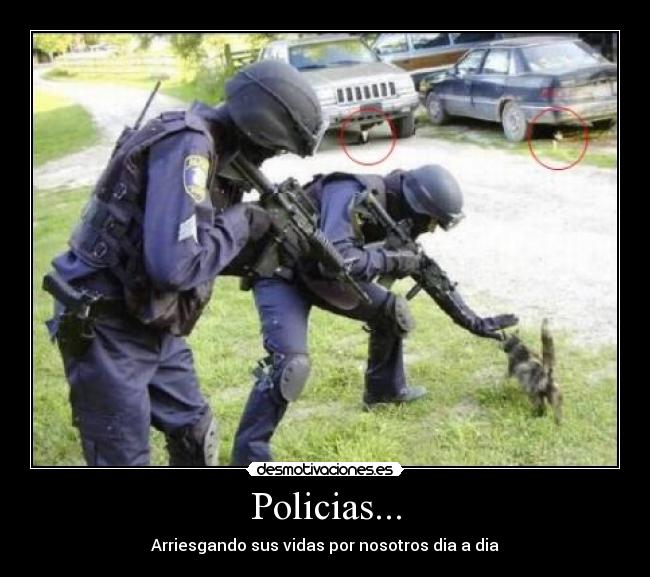 Policias... - 